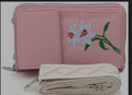 Embroidered Flower Purse & Strap