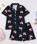 Girls Bow Pyjamas