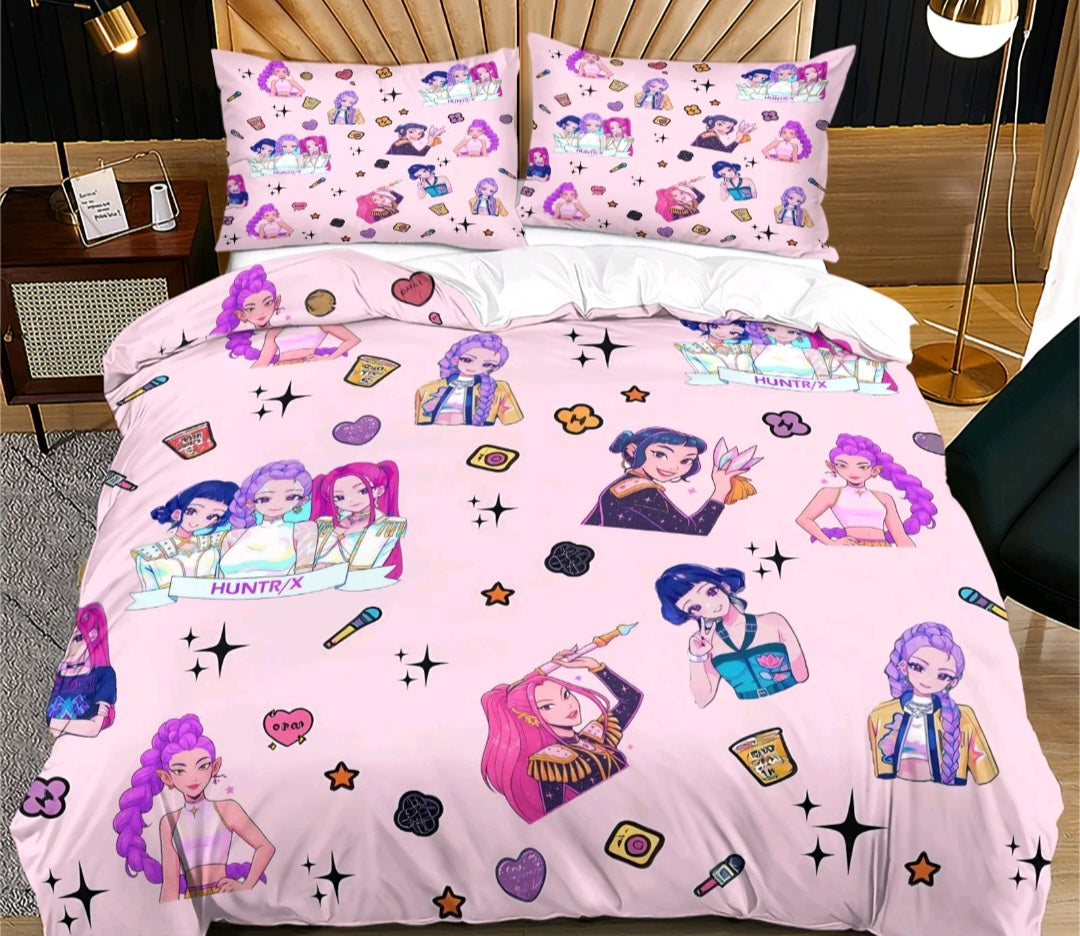 K Pop Single Bedding