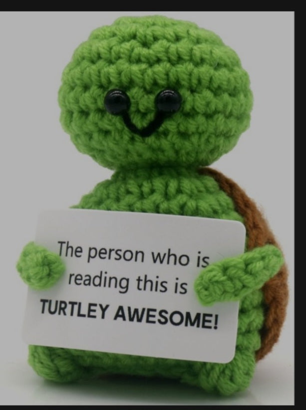 Knitted Positivity Messages