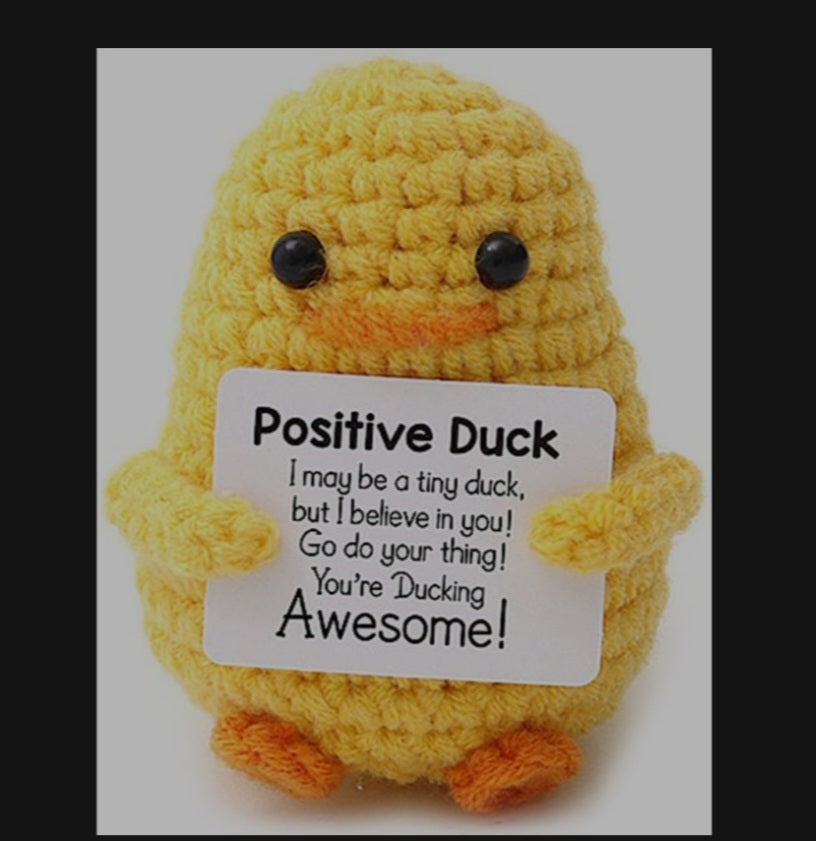 Knitted Positivity Messages