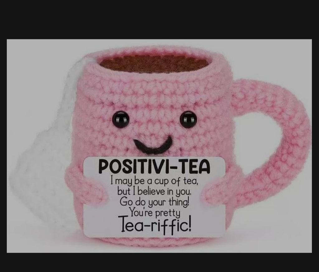 Knitted Positivity Messages