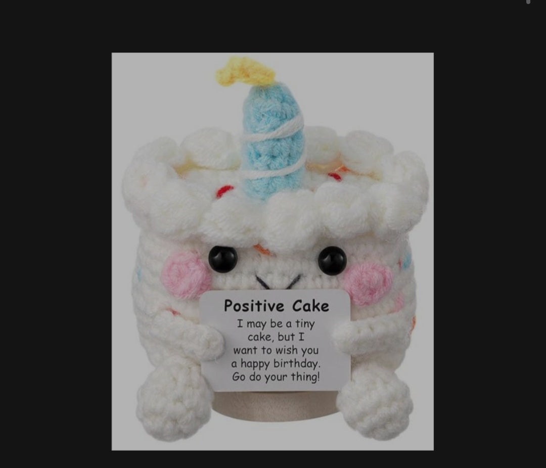 Knitted Positivity Messages