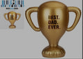 Best Dad Ever Gold Inflatable