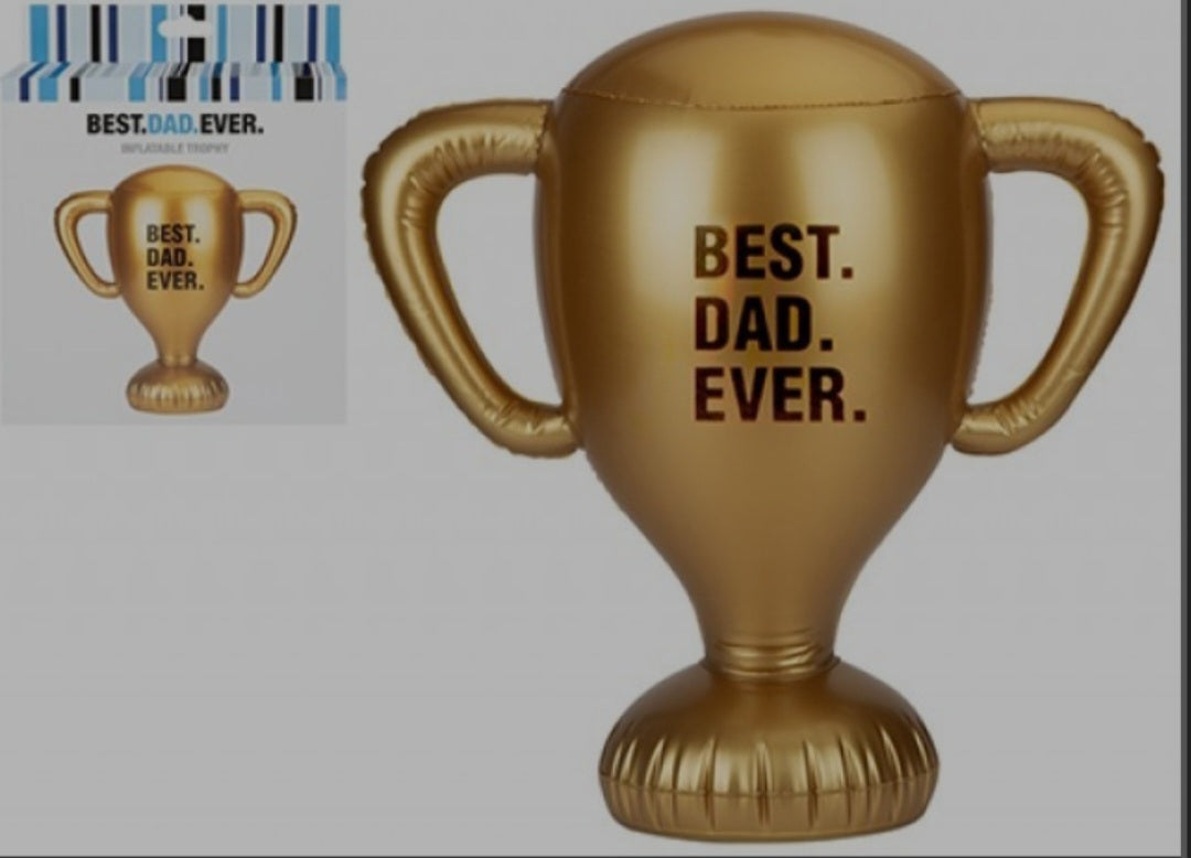 Best Dad Ever Gold Inflatable