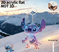 Galaxy Stitch Acrylic Keyring