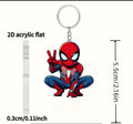 Spiderman Acrylic Keyring