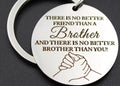 There Is No Better Friend Than A Brother Keyring