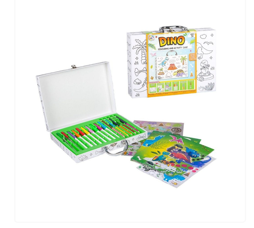 Dino Colouring and Activity Case