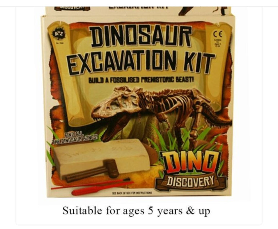 Dino Discovery Dinosaur Excavation Kit