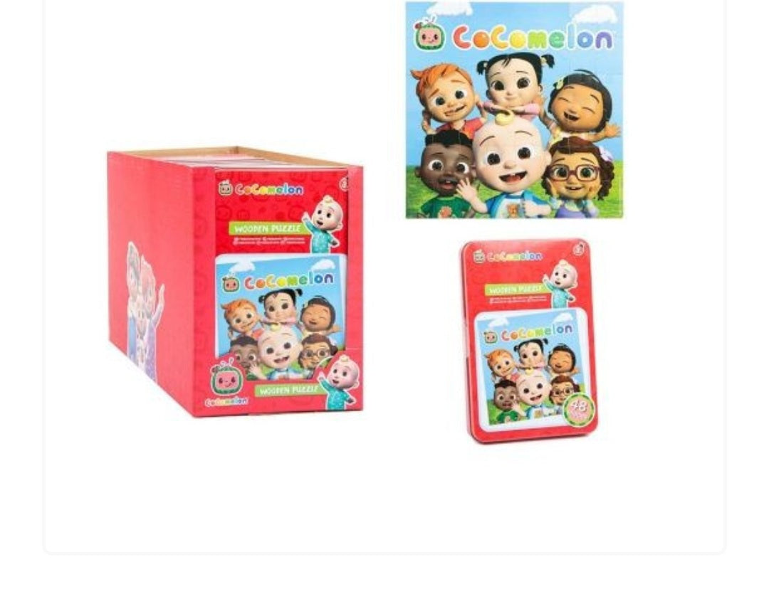 Cocomelon 48 Piece Puzzle Tin
