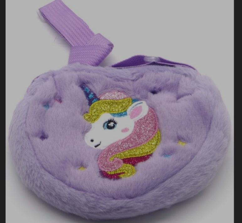 Unicorn Fluffy Bag