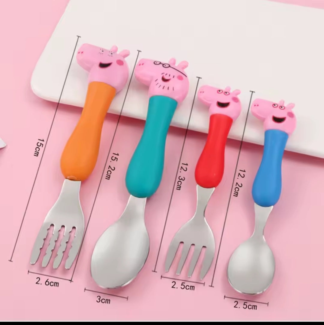 Peppa Pig Kids Cutlery Set