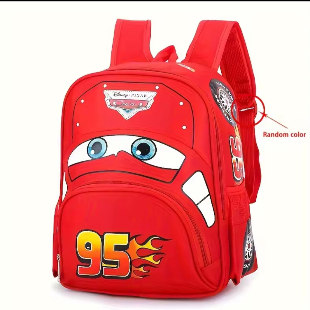 Kids Lightning McQueen Cars Backpack