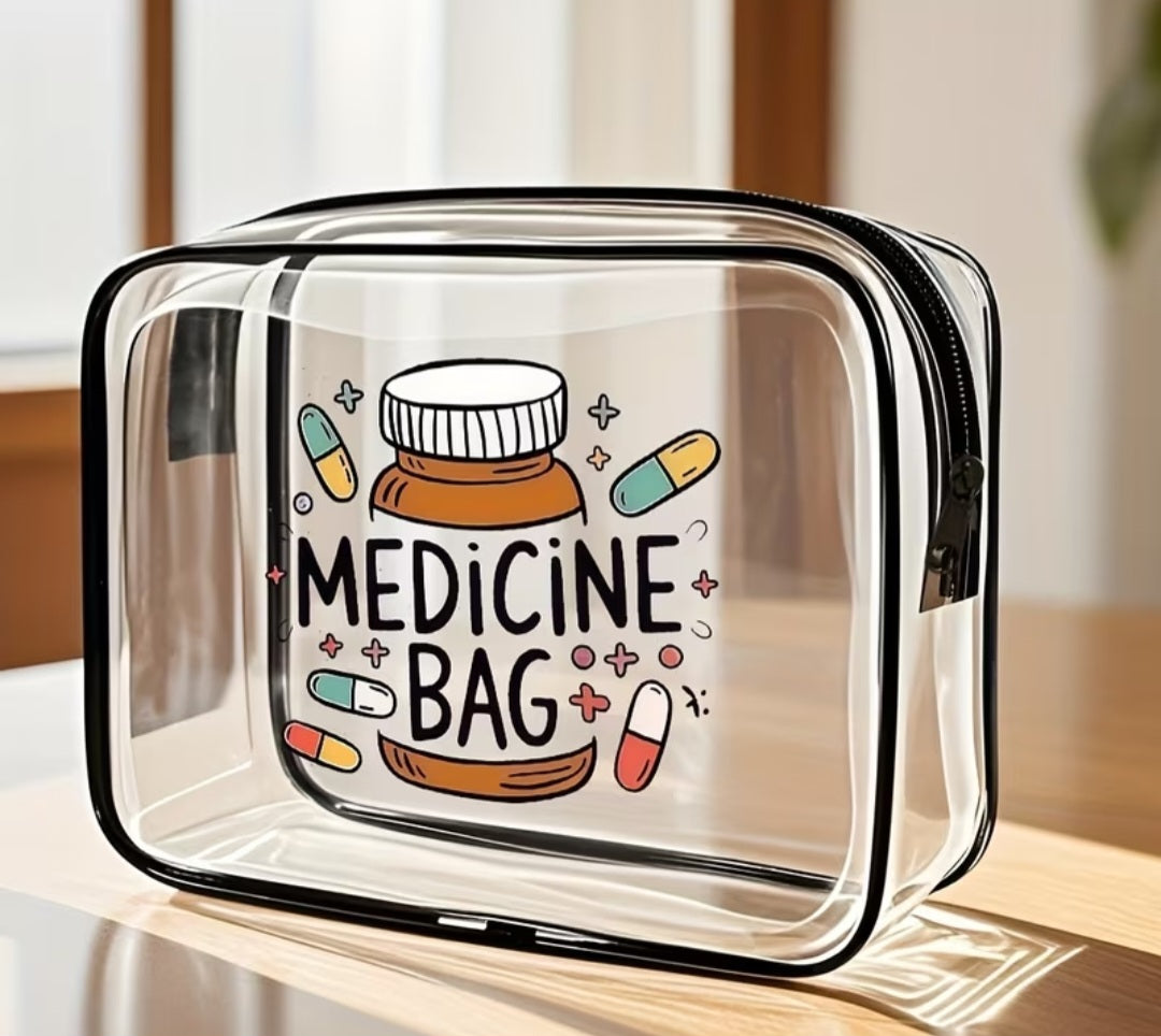 Clear Medicine Bag