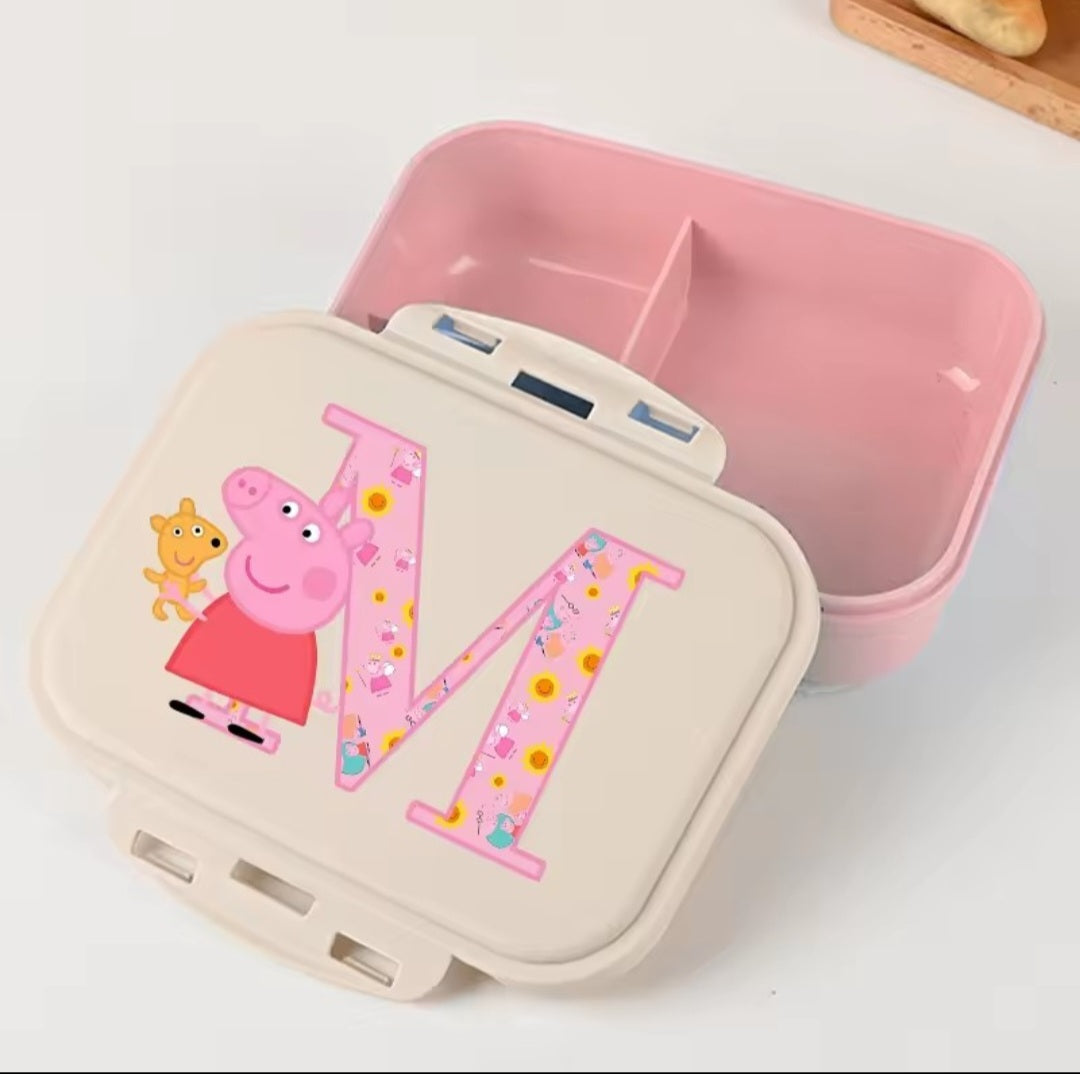 Personalised Peppa Pig Lunch Box