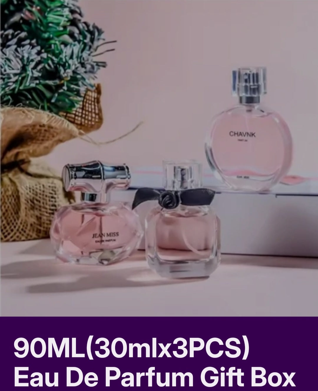 90ML (30ml x 3PCS) Eau De Parfum Gift Box