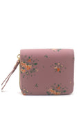 Floral Zip-Around Purse