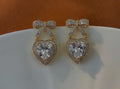 Heart Shape Stud Earrings