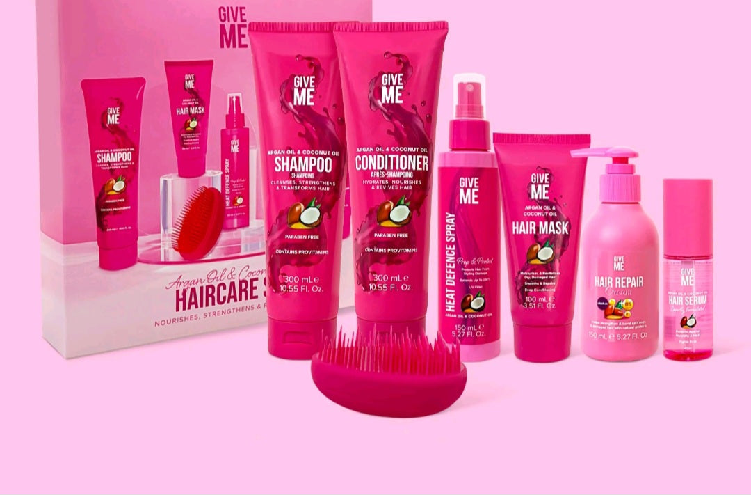 Give Me Argan Oil & Coconut Oil Hair Care