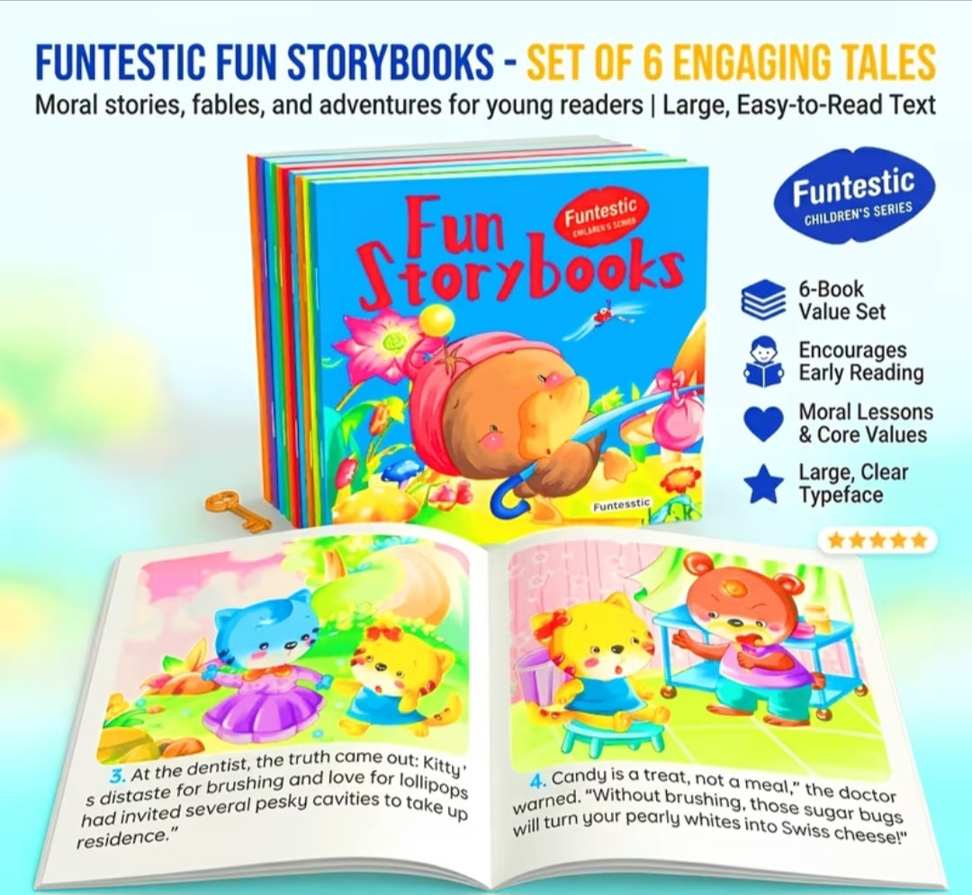 Funtestic Fun Storybooks – Set of 6
