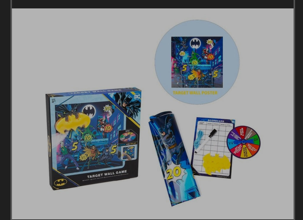 Batman Target Wall Game