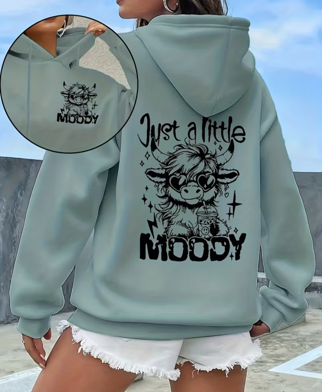 Just a Little Moody Hoodie