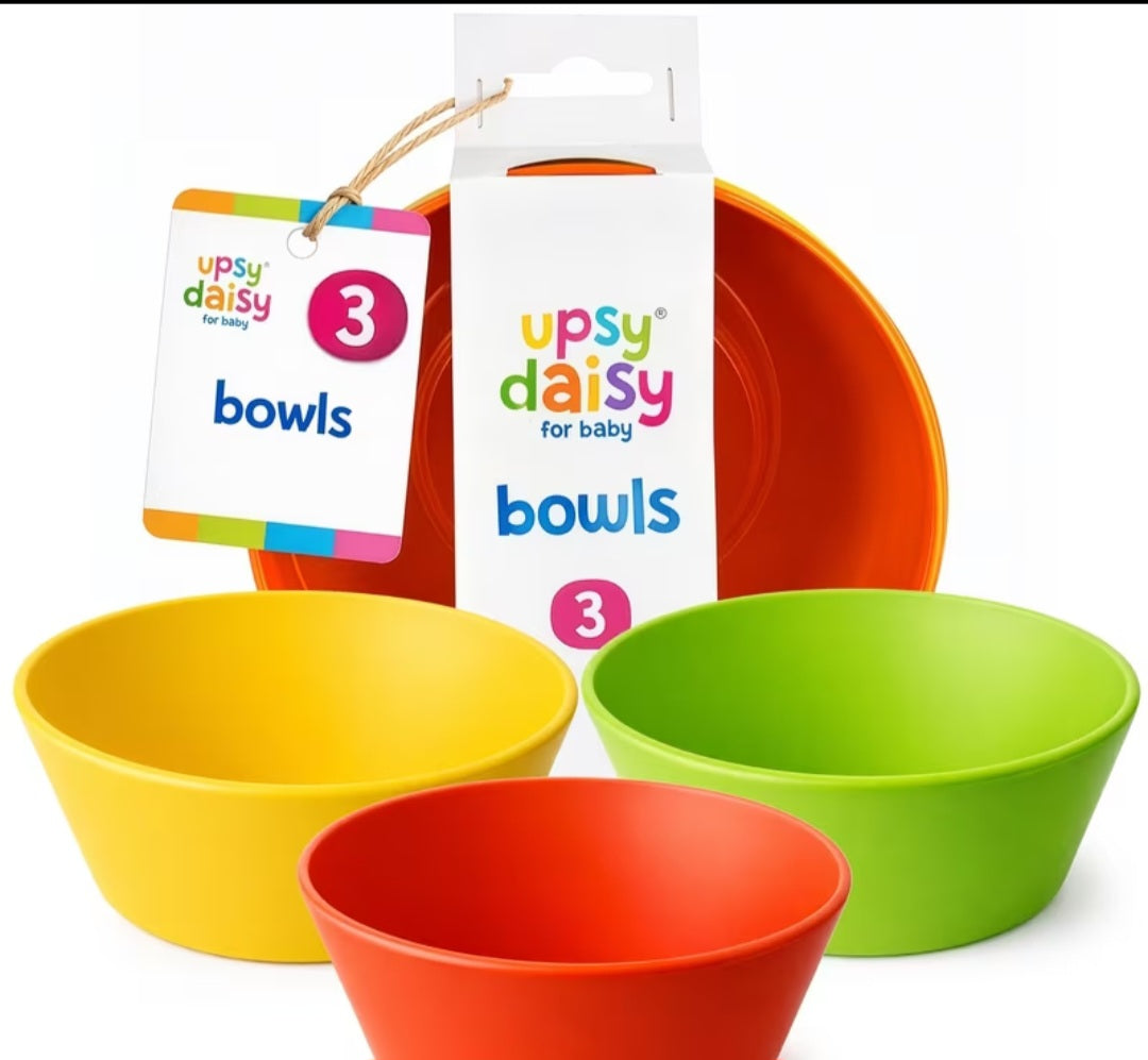 Upsy Daisy Baby Bowls — Set of 3