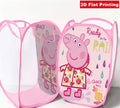 Peppa Pig Ready for the Rain pop-up mesh laundry hamper in pink
