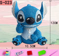 Stitch 3D diamond art figure kit - 12cm x 10.5cm with tools included