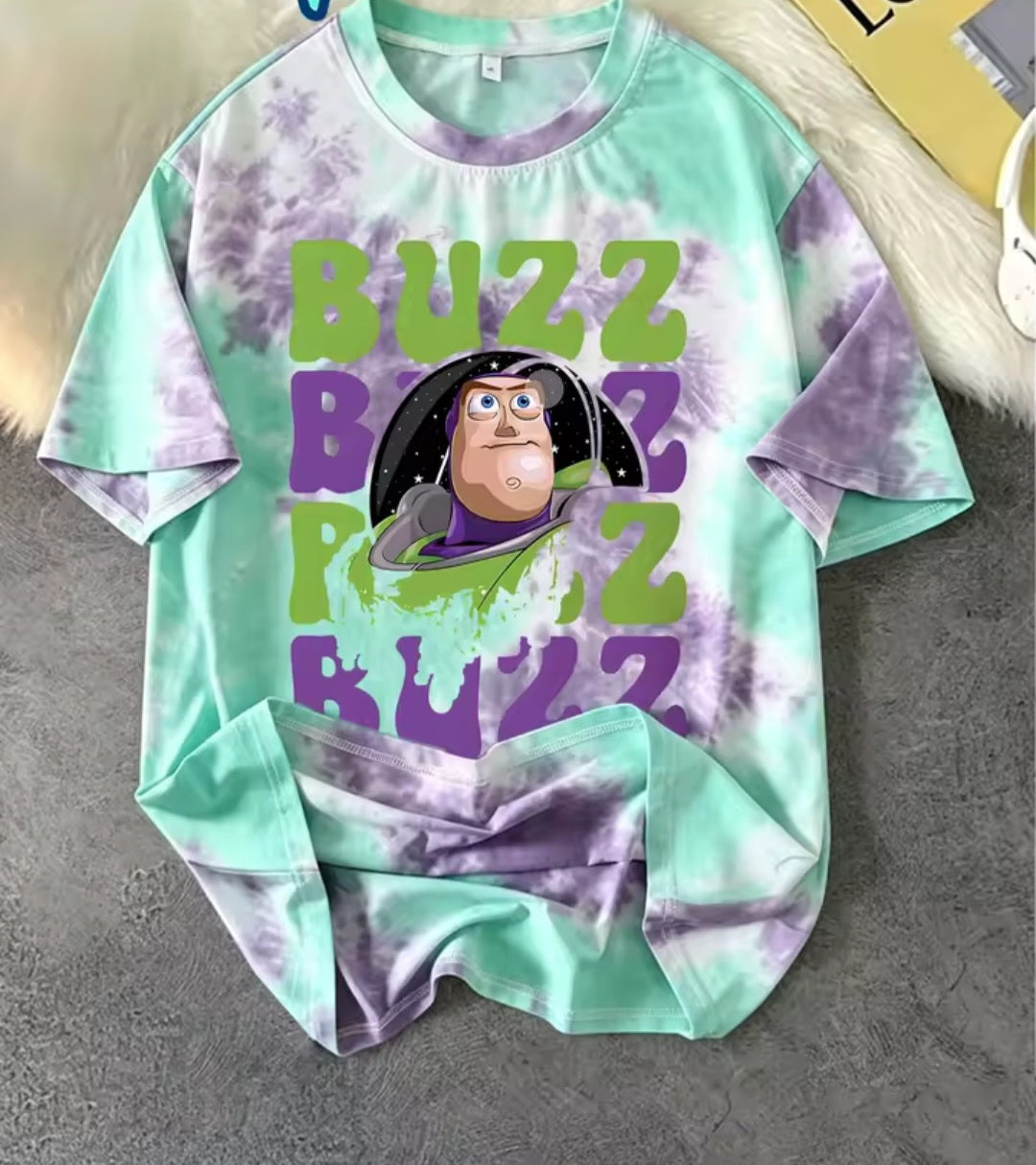 Buzz Lightyear Tie-Dye T-Shirt