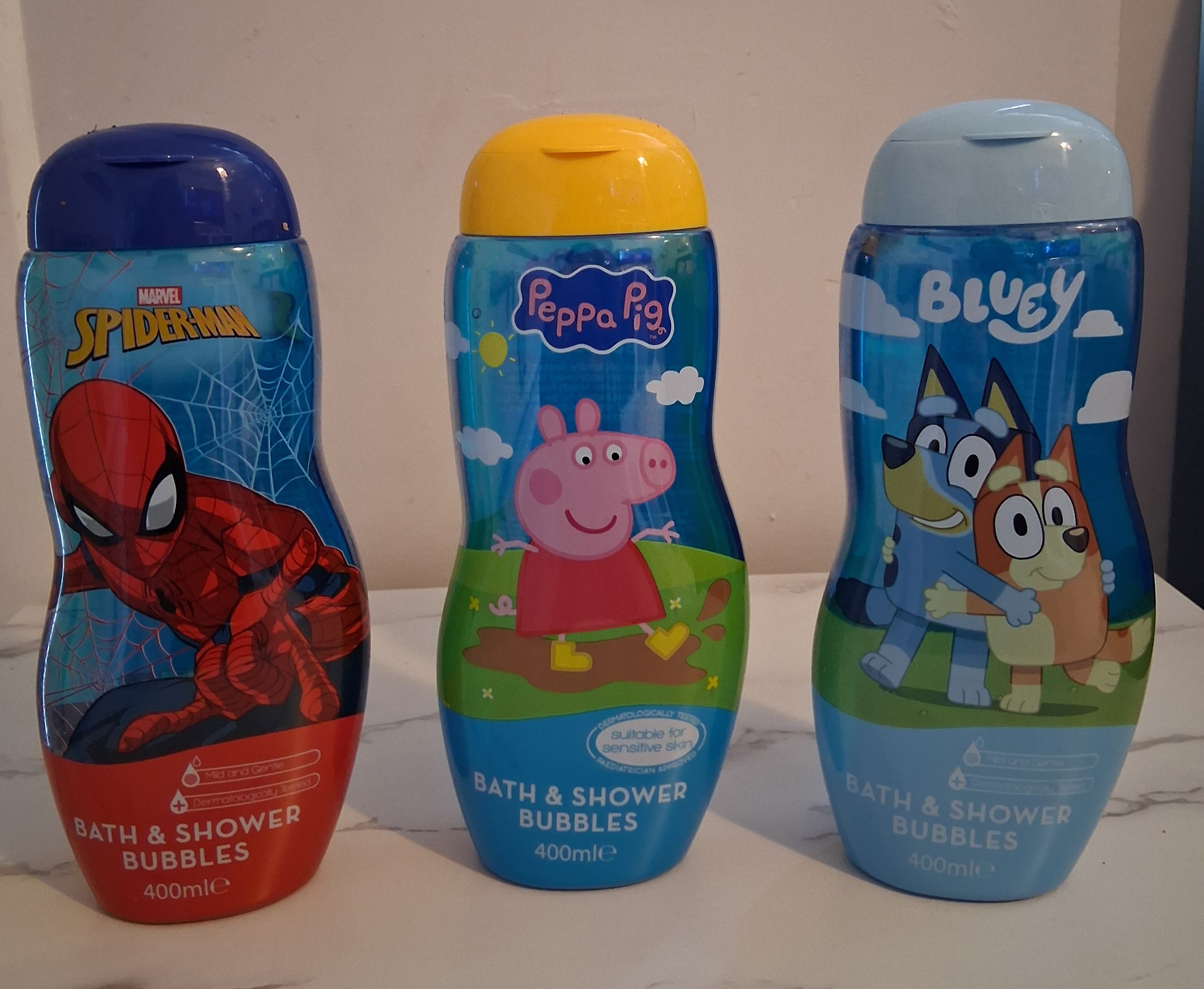 Children's Character Bath & Shower Bubbles 400ml
