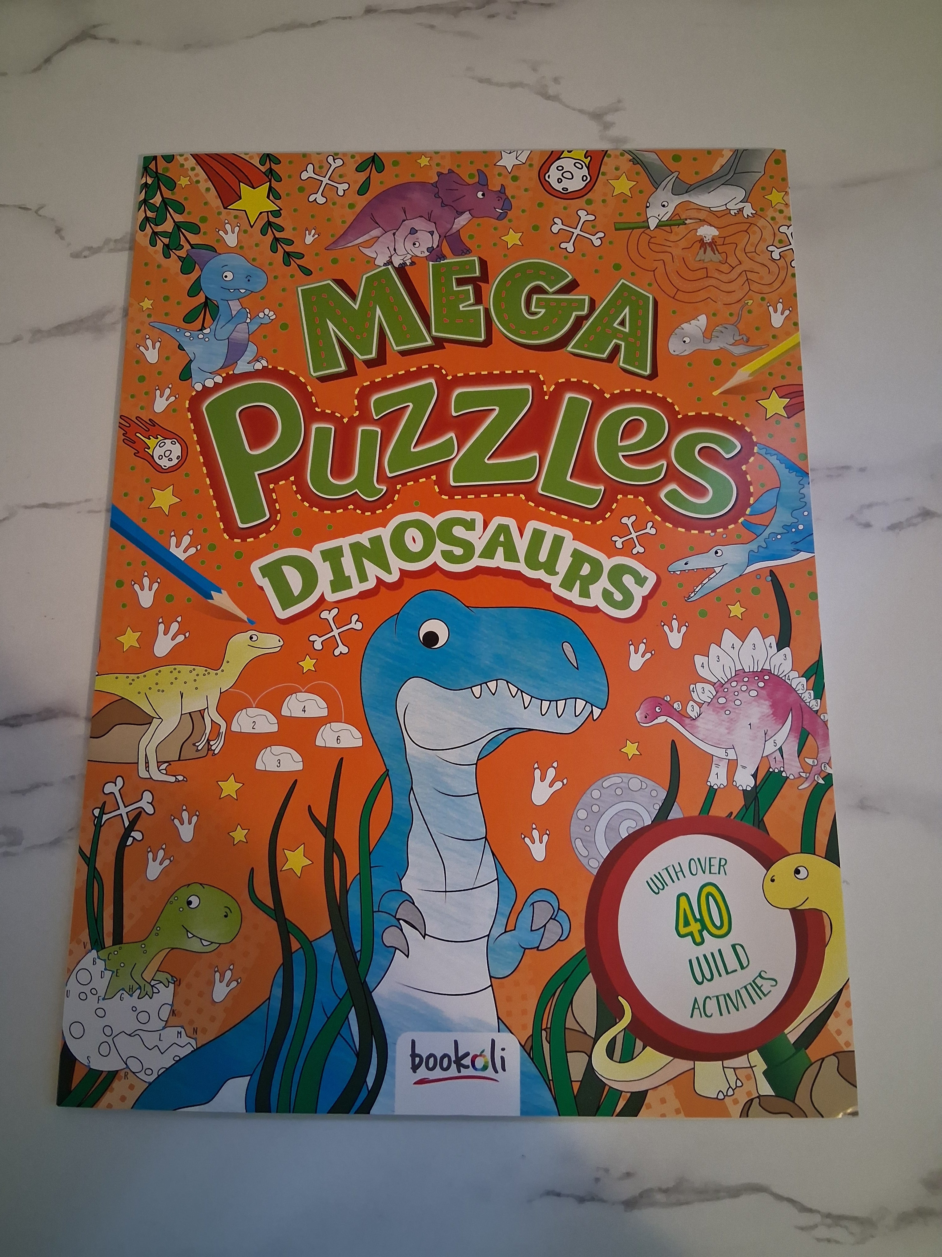 Mega Dinosaur Activity Book