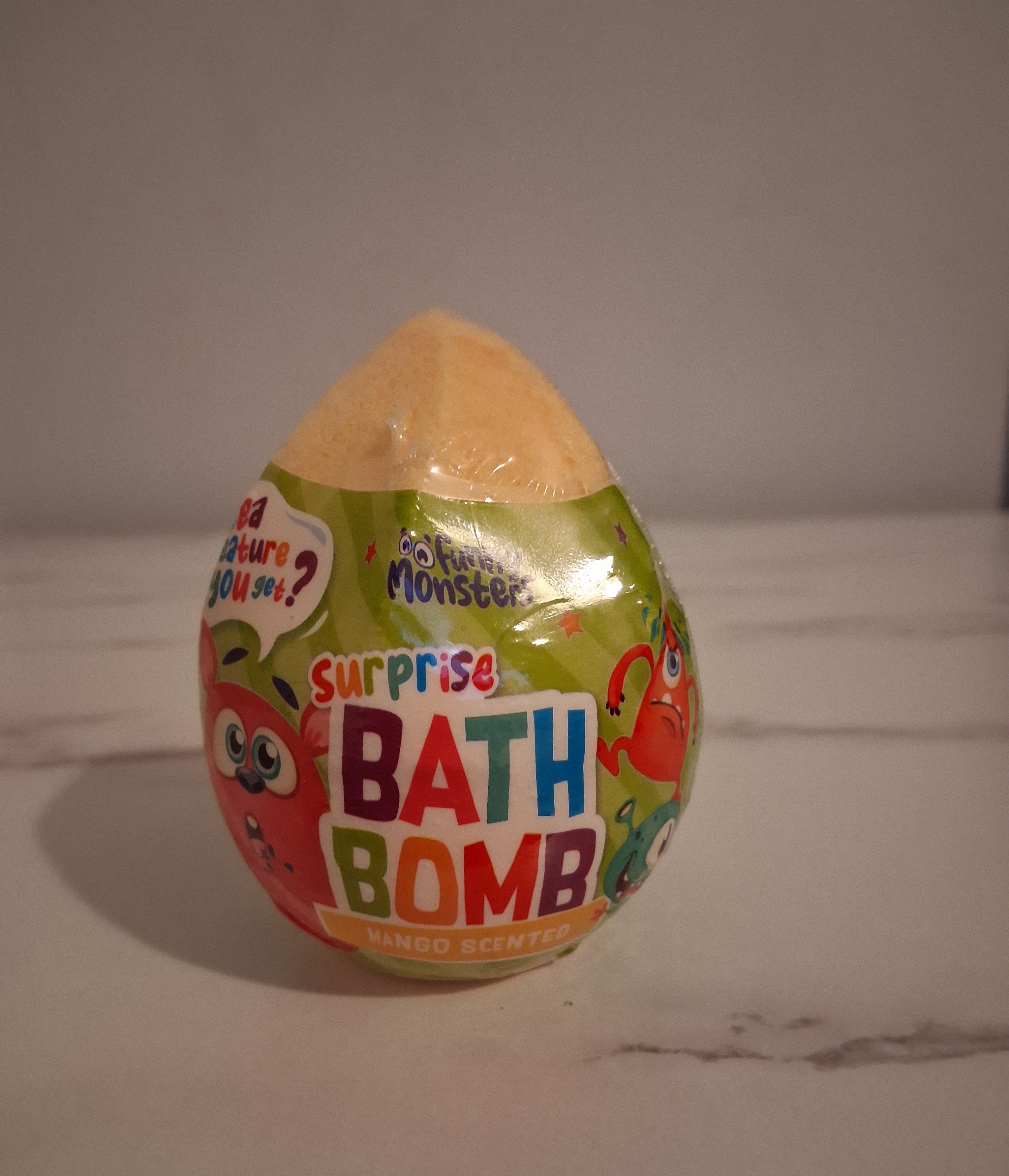 Funny Monsters Bath Bomb with Surprise