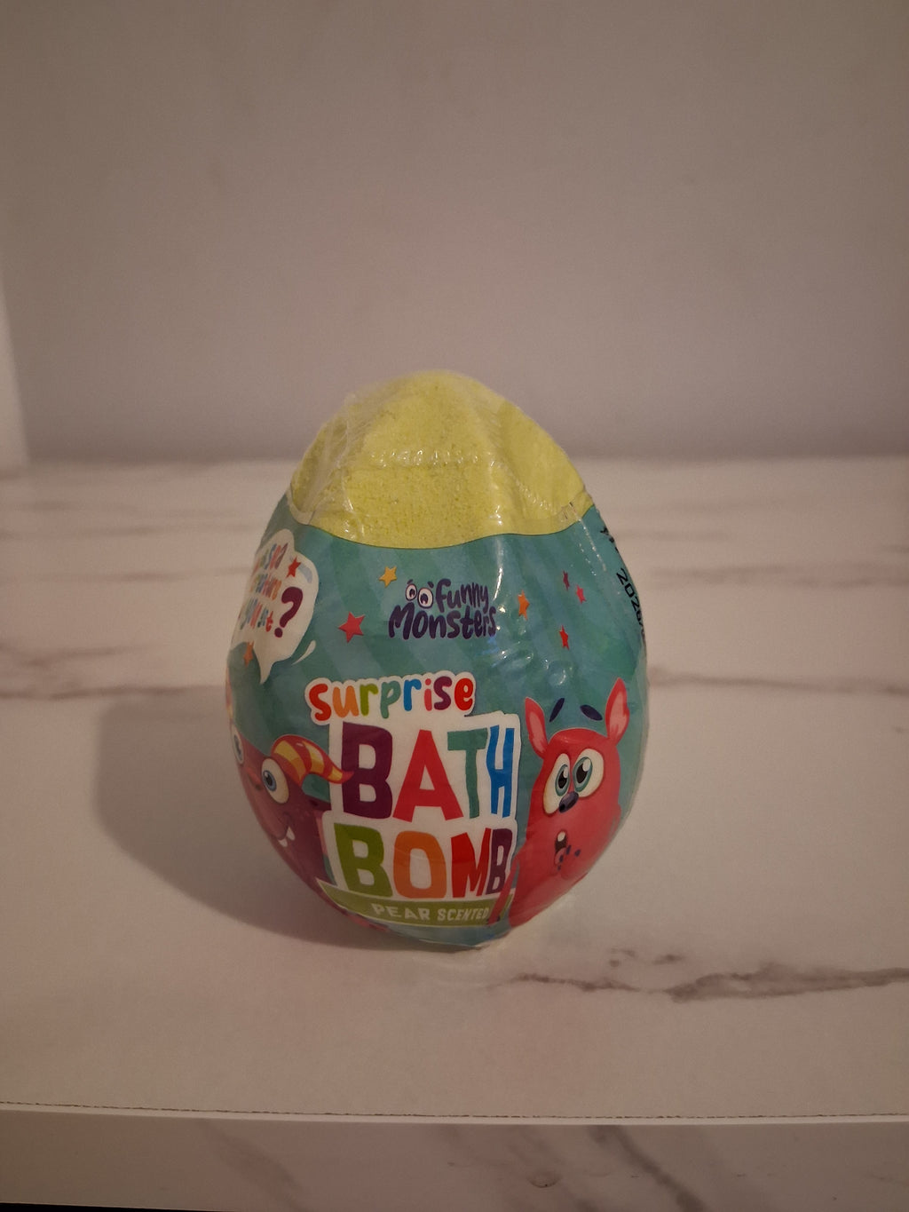 Funny Monsters Bath Bomb with Surprise