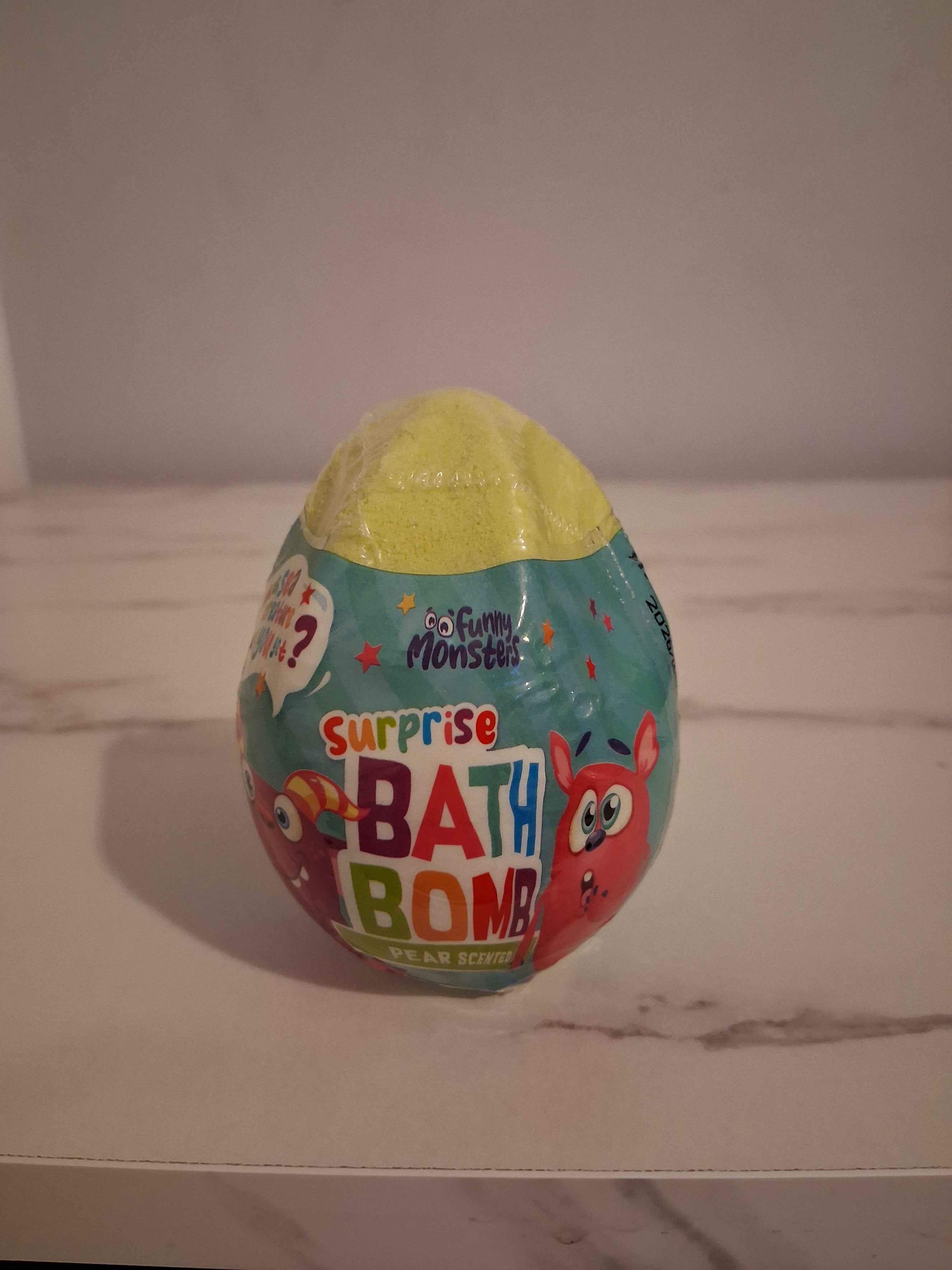 Funny Monsters Bath Bomb with Surprise