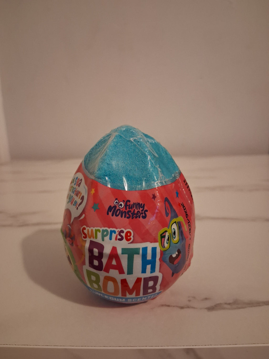 Funny Monsters Bath Bomb with Surprise