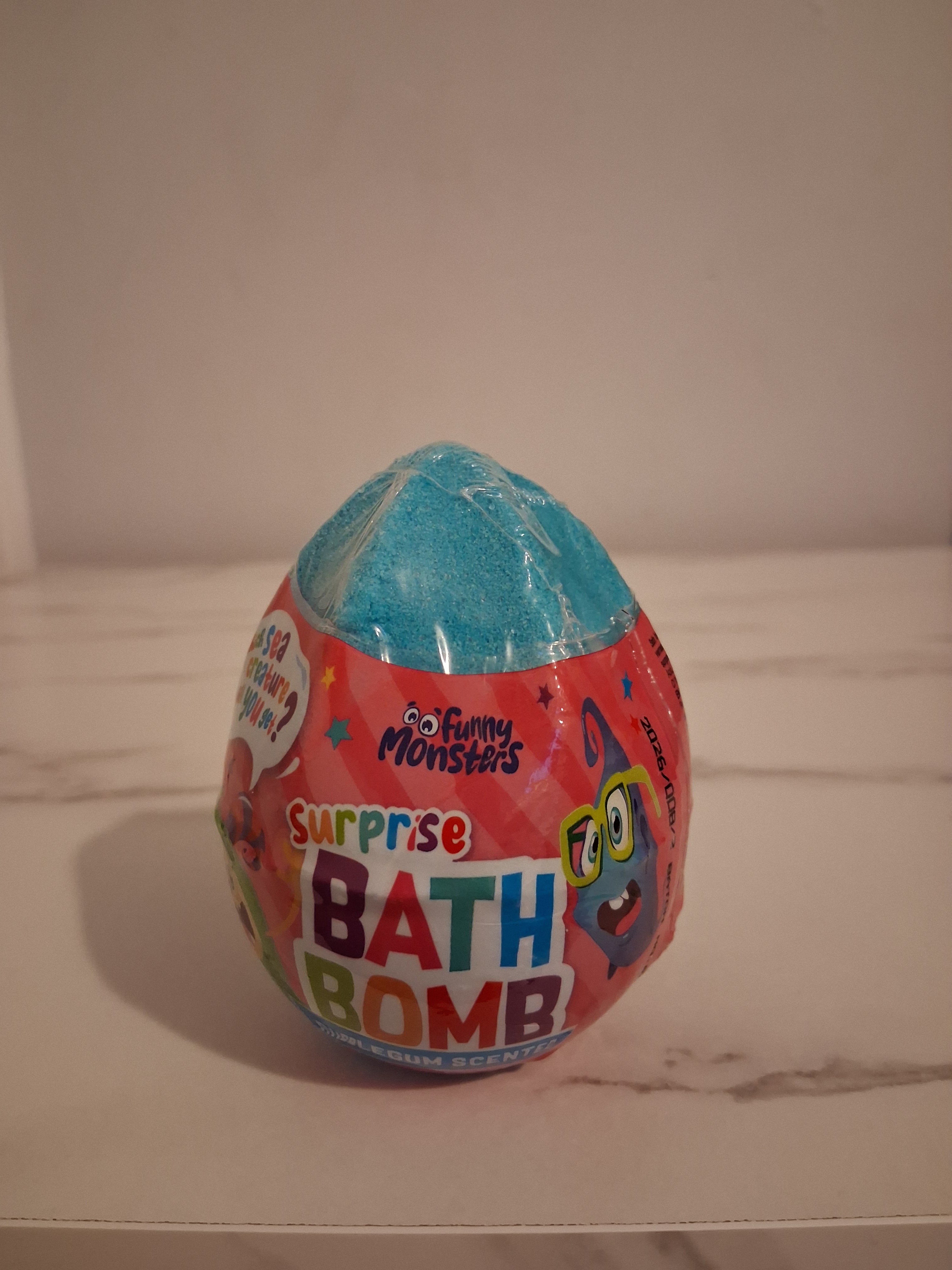 Funny Monsters Bath Bomb with Surprise