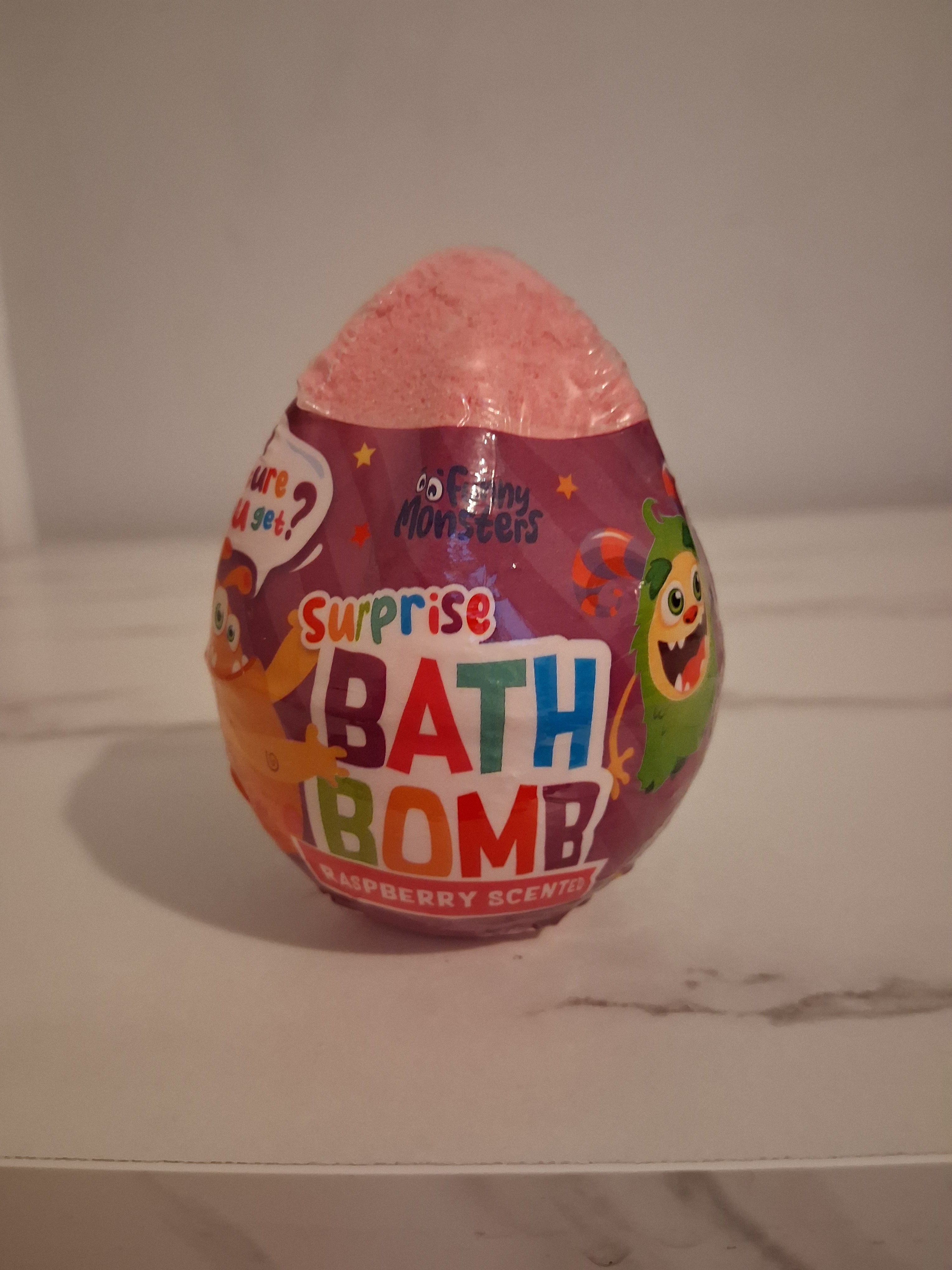 Funny Monsters Bath Bomb with Surprise