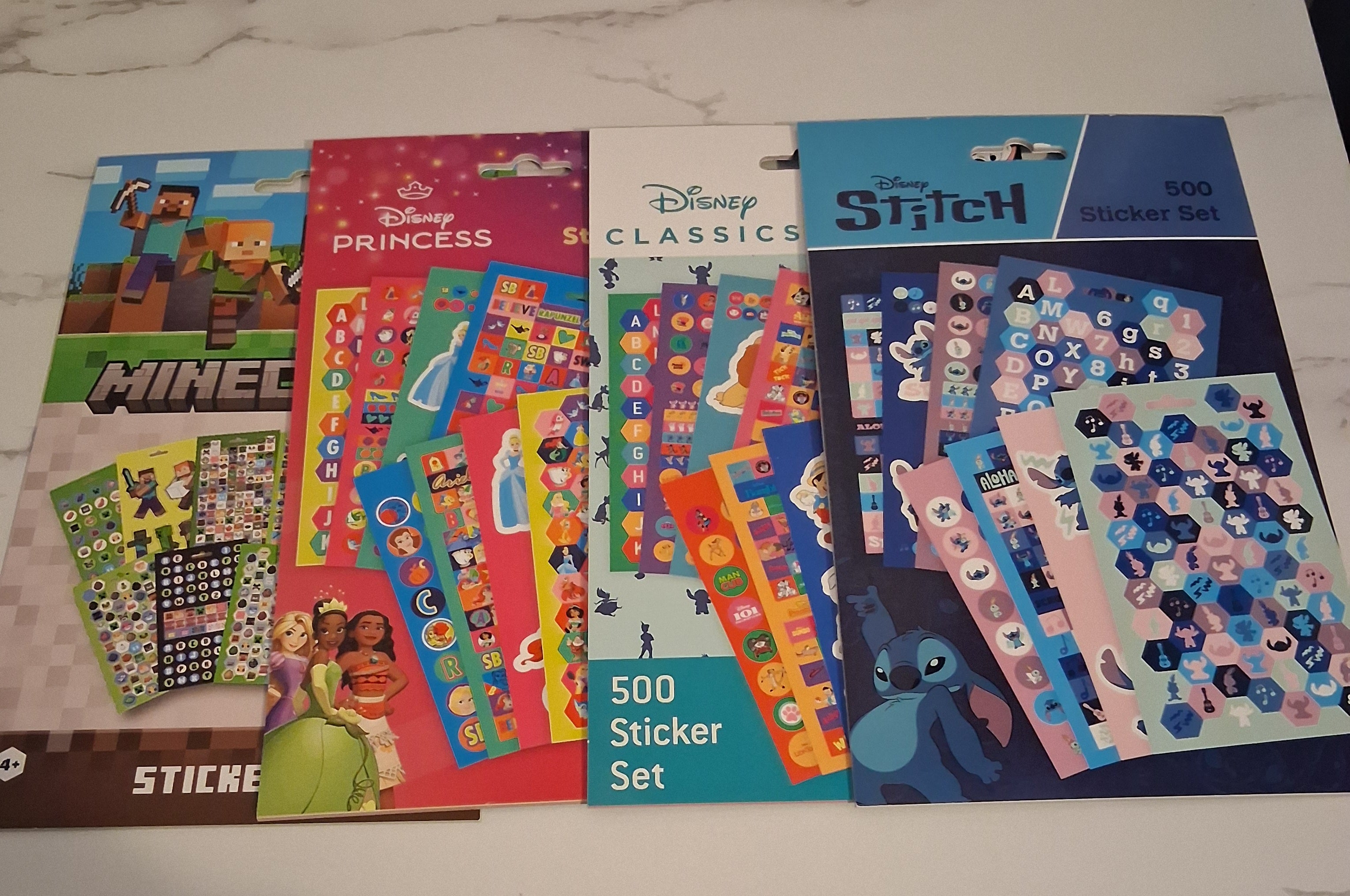 500 Piece Sticker Booklet