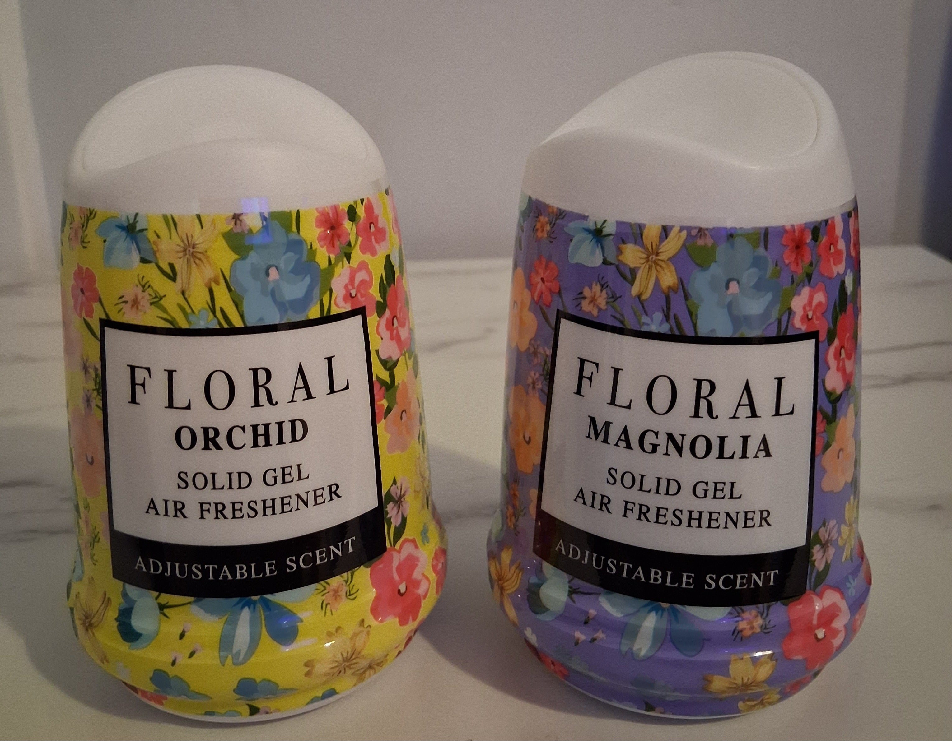 Solid Gel Air Freshener – Orchid & Magnolia