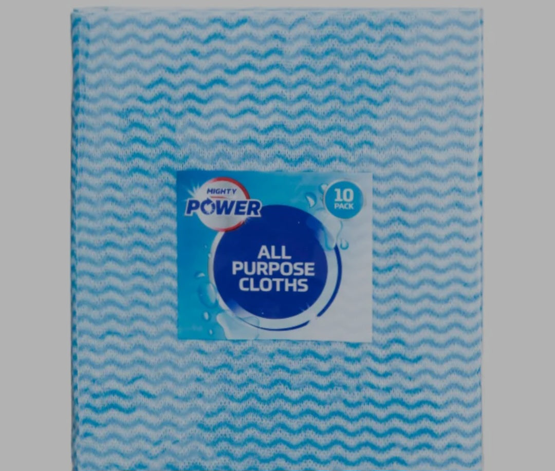 Pack Of 10. All Purpose Cloths