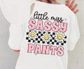 Girls Sassy Pants T-Shirt