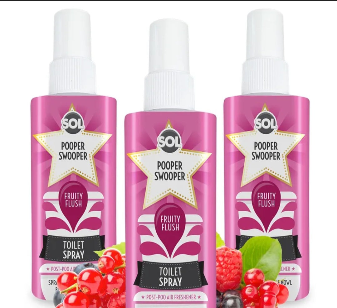 Sol Fruity Flush Toilet Spray – Set of 3