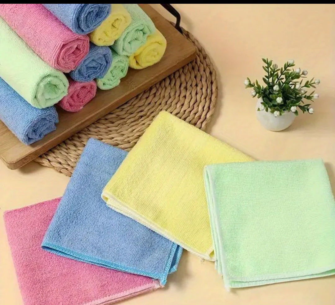 Bundle of 10 Microfibre Cloths