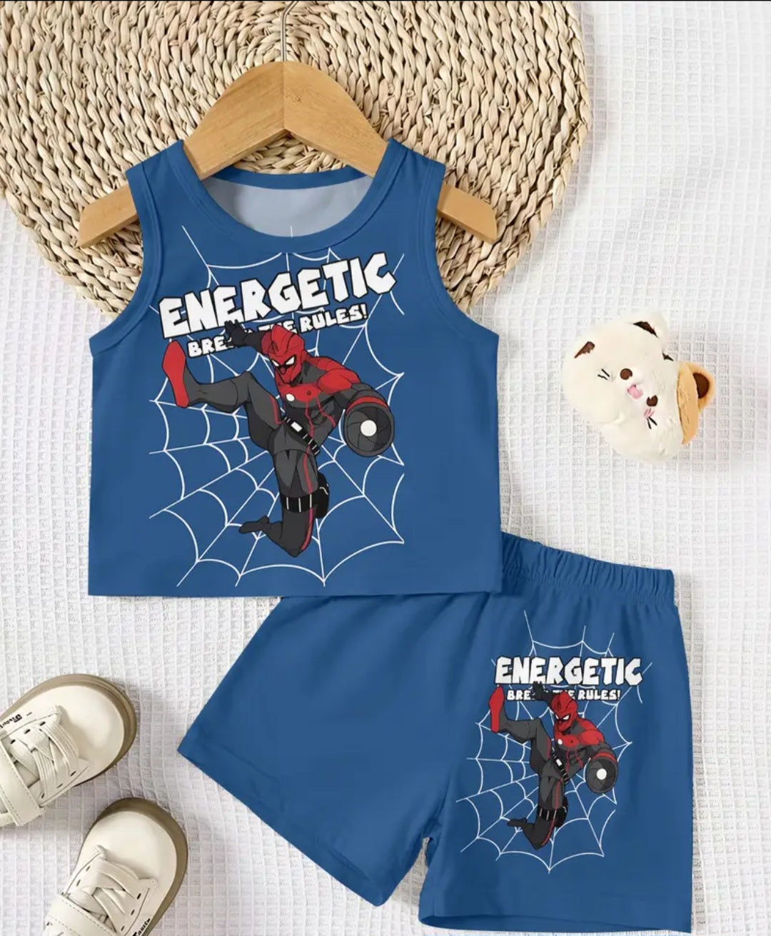 Boys Tank Top and Shorts Set