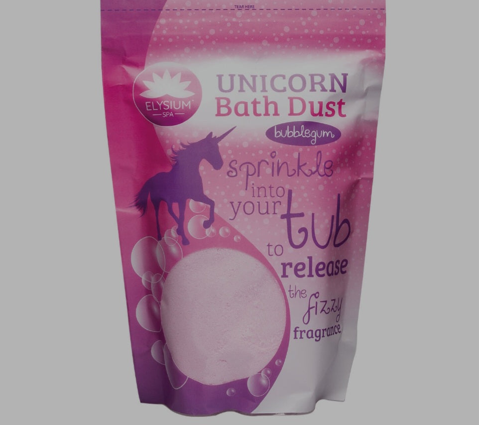 Unicorn Bath Dust – Bubblegum Scent