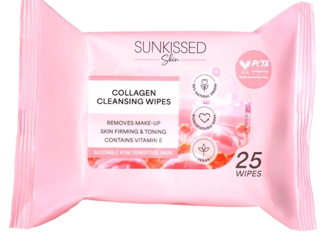 Sunkissed Collagen Wipes