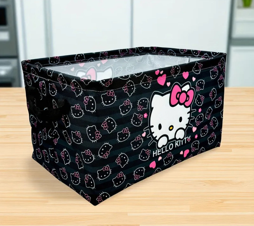 Hello Kitty Toys Storage Rectangular Basket