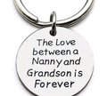 Nanny & Grandson Keyring